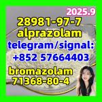 alprazolam 28981-97-7 71368-80-4 bromazolam source factory