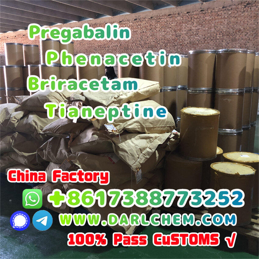 pregabalin Briracetam Tianeptine raw Powder 148553-50-8 Good Price