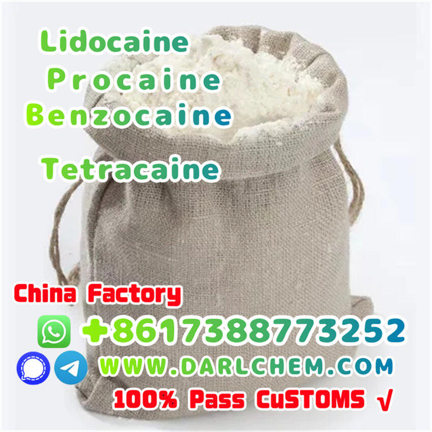 Lidocaine Benzocaine Procaine raw Powder 137-58-6 Good Price