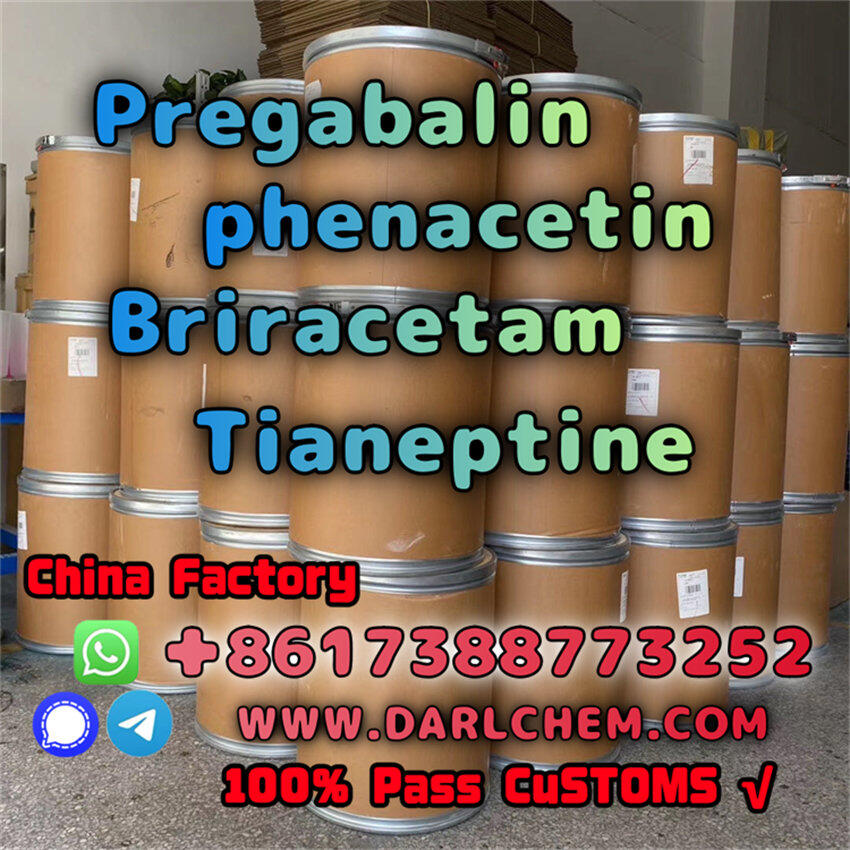 pregabalin Brivaracetam Tianeptine raw Powder crystal 148553-50-8 Factory