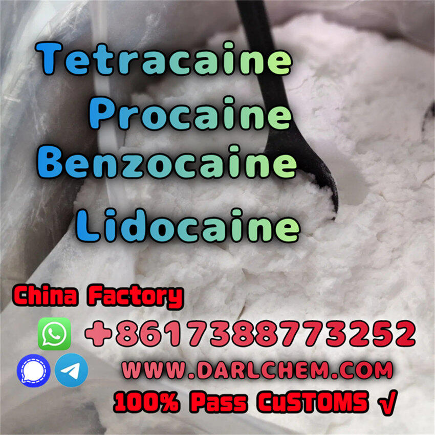 Lidocaine Benzocaine Procaine raw Powder 137-58-6 High Quality