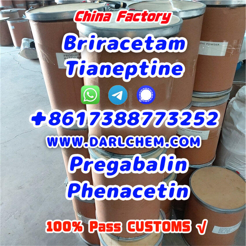 pregabalin Brivaracetam Tianeptine raw crystal powder 148553-50-8 Manufactory Supply