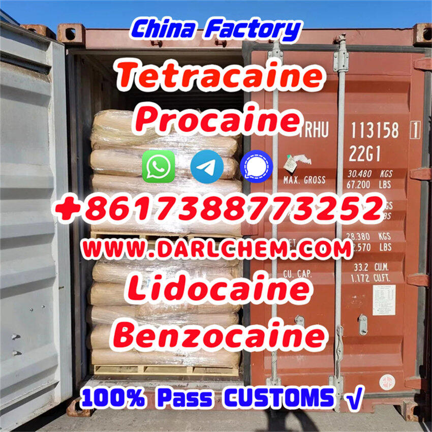 Lidocaine Benzocaine Procaine raw Powder 137-58-6 Good Price