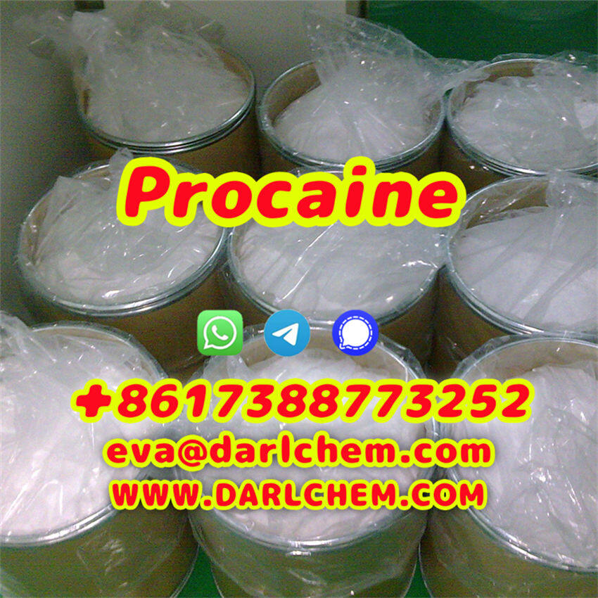 Pharmaceutical Anesthetic Procaine crystals Powder 59-46-1