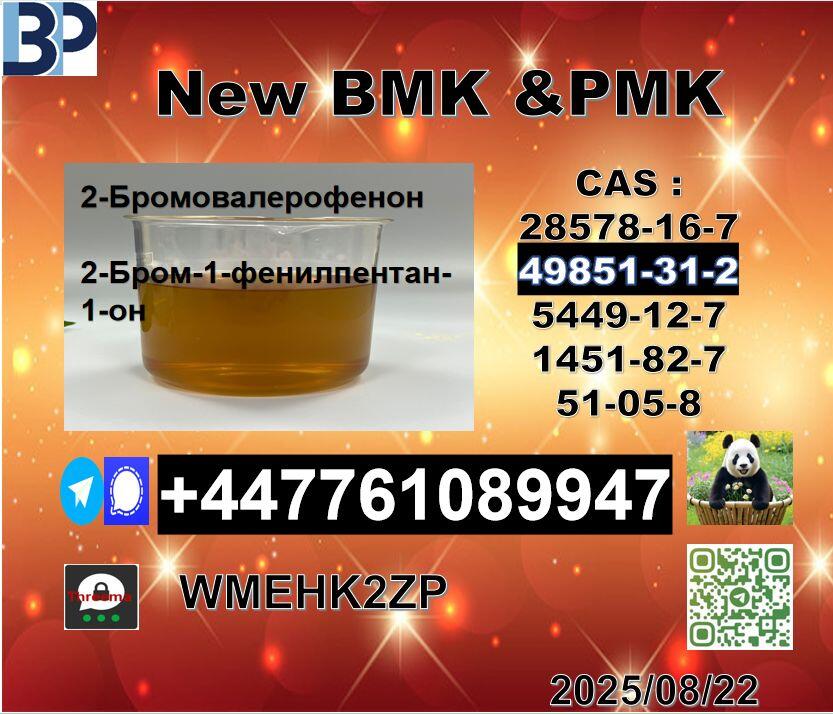 2-Bromovalerophenone 49851-31-2 BVF 2-Bromo-1-Phenyl-Pentan-1-One,BMK 5449-12-7,PMK 28578-16-7