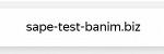 Sape Тest Вanim