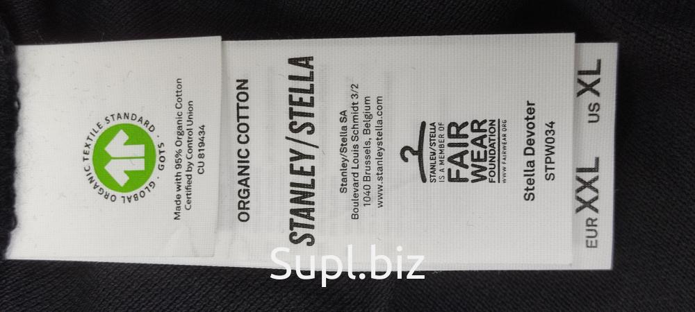 Футболки бельгийского бренда Stanley/Stella. Мужские+женские