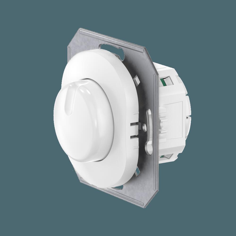 Диммер скрытой установки CADUCEUS ALING EON, поворотно-нажимной, 40-400ВА, 230В, 50Гц, механизм