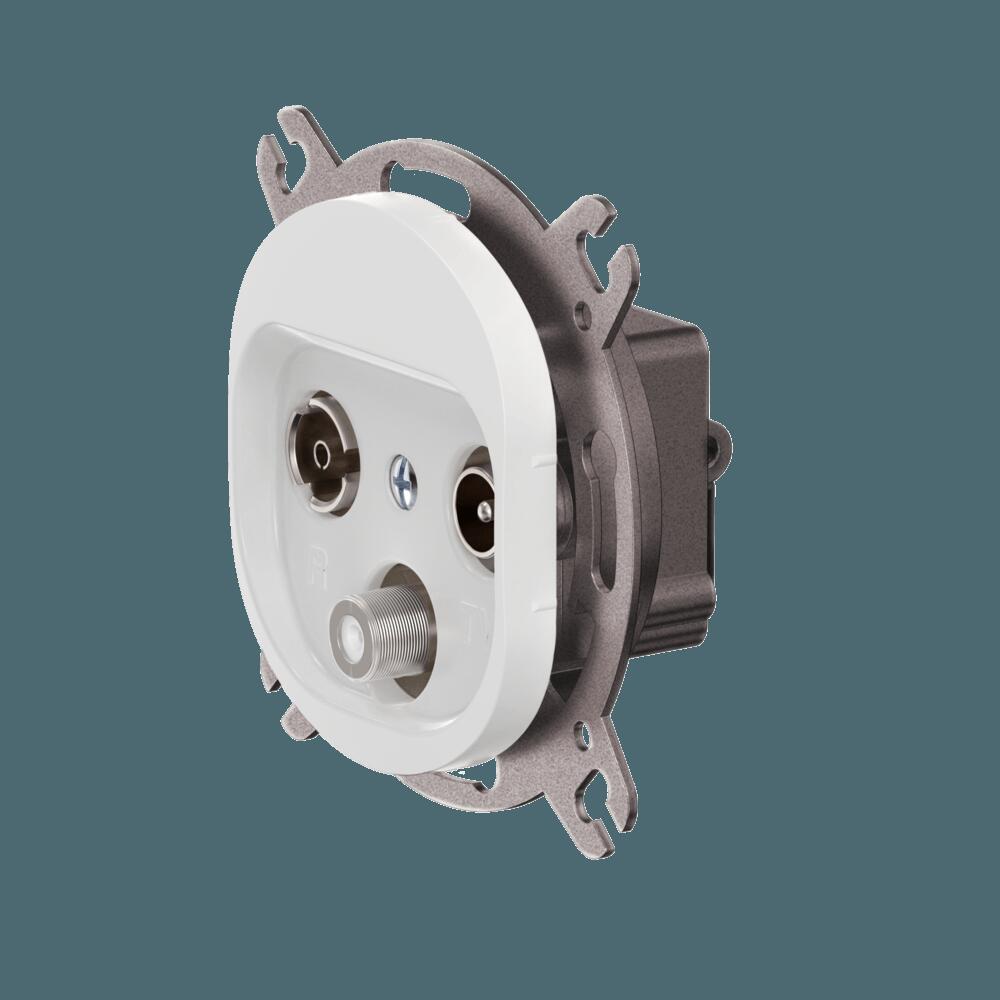 Механизм розетки встраиваемой антенной CADUCEUS ALING EON TV/FM/SAT оконечной