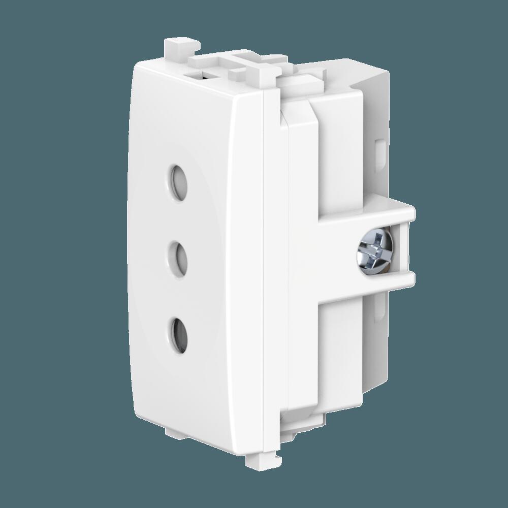 Розетка CADUCEUS ALING EXPERIENCE электрическая, модульная, для скрытой проводки, механизм, 10А, 250