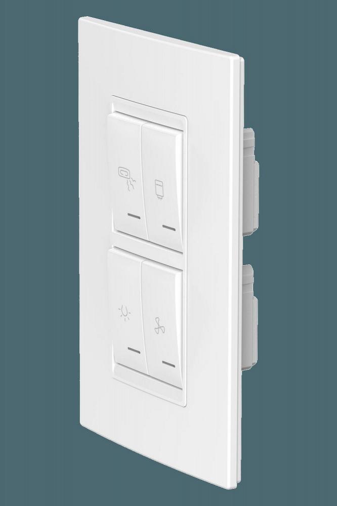 Комплект встраиваемых выключателей CADUCEUS ALING EXPERIENCE для ванной комнаты, 16А, 250В~