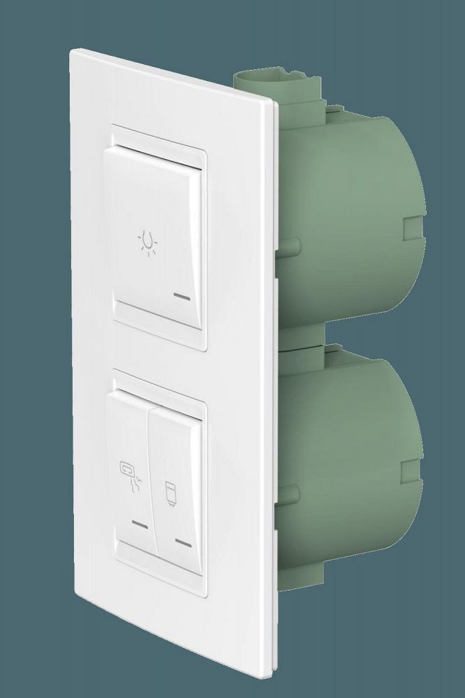 Комплект встраиваемых выключателей CADUCEUS ALING EXPERIENCE для ванной комнаты, 16А, 250В~