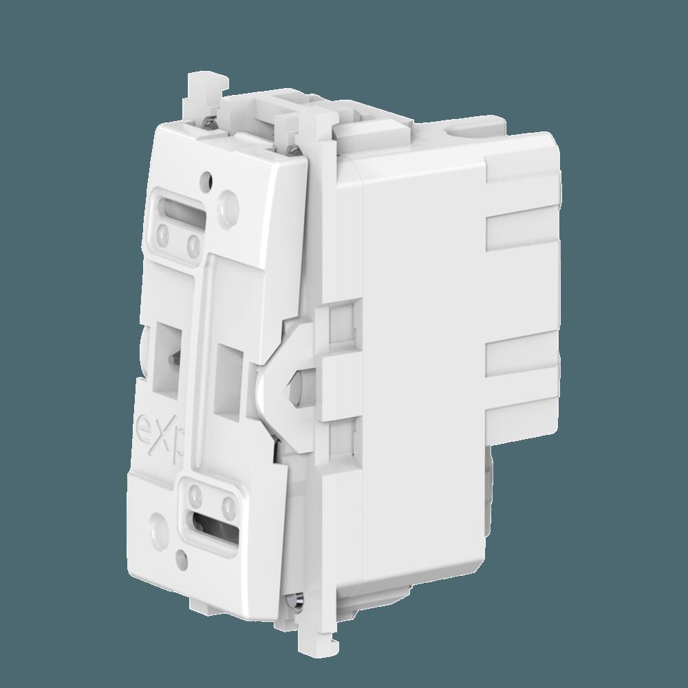 Выключатель CADUCEUS ALING EXPERIENCE для скрытой проводки, с нейтралью, 16АХ, 250В~, механизм