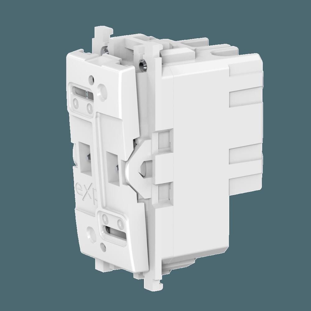 Выключатель CADUCEUS ALING EXPERIENCE для скрытой проводки, перекрёстный, 16АХ, 250В~, механизм