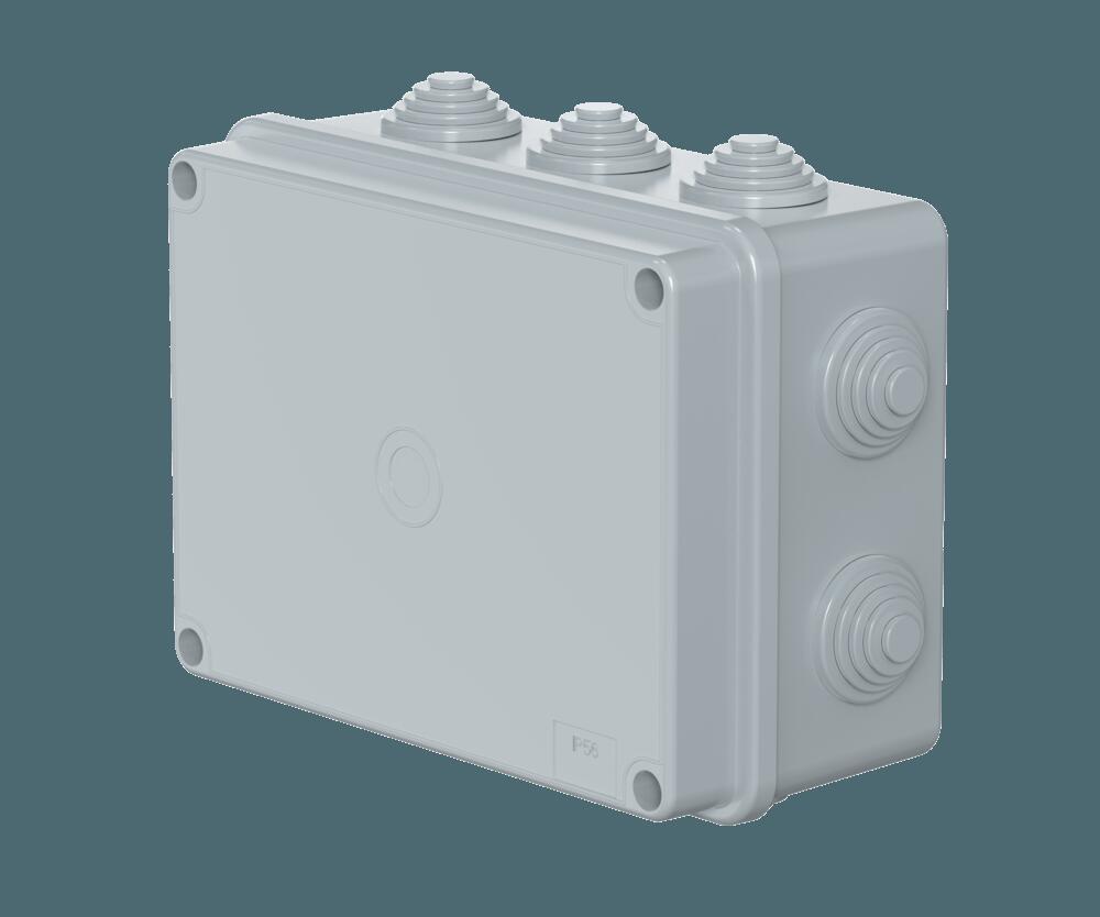 Коробка распределительная в сборе CADUCEUS ALING, 150х110х70, 10 вводов, 500В~, IP56