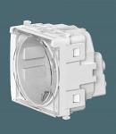 Розетка CADUCEUS ALING EXPERIENCE электрическая, модульная с крышкой, для скрытой проводки, механизм