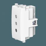 Розетка CADUCEUS ALING EXPERIENCE электрическая, модульная, для скрытой проводки, механизм, 10А, 250