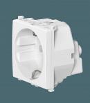 Розетка CADUCEUS ALING EXPERIENCE электрическая, модульная, для скрытой проводки, механизм, 16А, 250