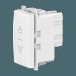 Выключатель CADUCEUS ALING EXPERIENCE для скрытой проводки, одноклавишный, для рольставней/жалюзи, 1