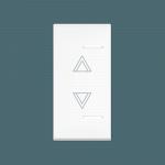 Клавиша CADUCEUS ALING EXPERIENCE, 1М, для жалюзи, с 2-мя индикаторными окошками