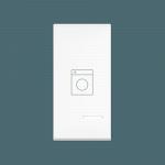 Клавиша CADUCEUS ALING EXPERIENCE, 1М, с символом "стиральная машина", с индикаторным окошком