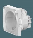 Розетка CADUCEUS ALING MODE электрическая, модульная с крышкой, для скрытой проводки, механизм, 16А,