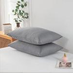 Factory Custom Plain Color Microfiber Waterproof Anti-dust Anti-mite Zippered Pillow Shell For Hote - Раздел: Ткани продажа, текстильные изделия