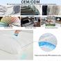 Hypoallergenic Knitted Cooling Bamboo Pillow Shell Pillow Case For Sleep Camping Nursing Hotel Use