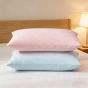 Firm Zipper Bedding Pillow Cases Cooling Bamboo Pillow Shell For Neck Support And Deep Sleep Comfort