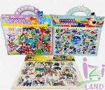 Наклейки 3Д ассорти  SW777-3 (1/10)