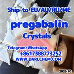 99% Purity pregabalin crystals powder 148553-50-8