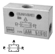 Клапан двухнапорный Univer AM-5160