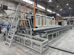 Отгрузка двух проходных рольганговых агрегатов.