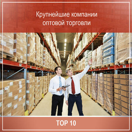 Топ 10 крупнейших компаний оптовой торговли