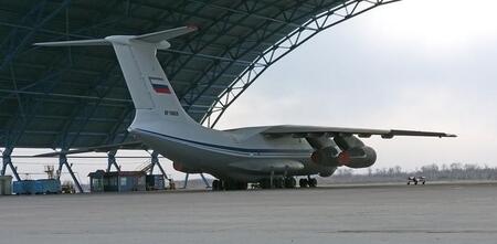 Очередной самолет Ил-76МД-90А после покраски передан на испытания