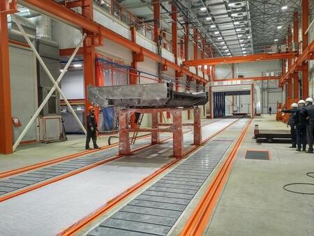 На Челябинском механическом заводе запущен новый цех окраски