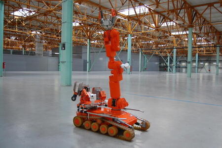 В ОЭЗ «Технополис Москва» создали робота для разбора угольно-графитовых реакторов