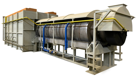 Комплект барабанных печей на экспорт