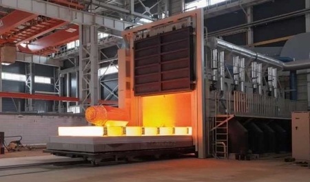 Успешно завершены испытания газовой печи ПГТ 30.100.20/13 ВП