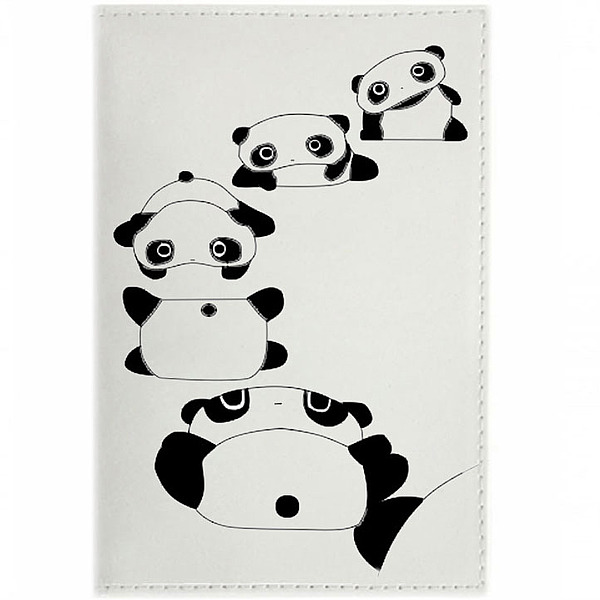 Обложка для паспорта Панда Light