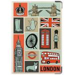 Обложка для паспорта London в Деталях