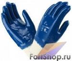 Перчатки нитриловые с полным покрытием (манжет - резинка)  9902
