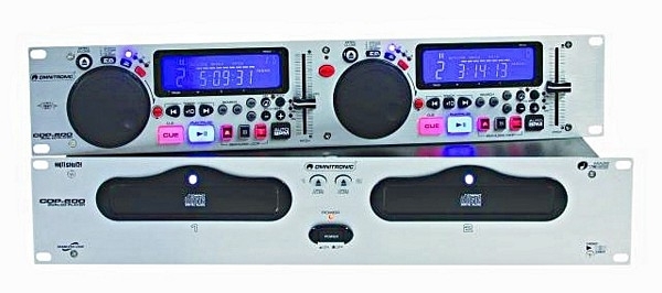 OMNITRONIC CDP-600 Двухлотковый CD-проигрыватель с функцией скретчинга