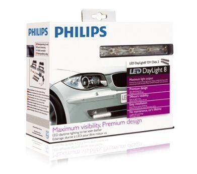 Дневные ходовые огни Philips Led Day Light 8 12824 Дневные ходовые огни Philips Led Day Light 8 12824