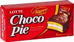 Бисквит Choco Pie (Чокопай) Lotte (Лотте) 168 гр (6 шт)
