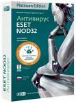 ESET NOD32 Антивирус 1 год на 3 пк продление