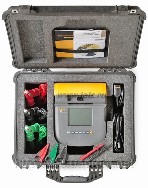 Fluke 1555 KIT- измеритель сопротивления изоляции 10 кВ Fluke 1555 KIT- измеритель сопротивления изоляции 10 кВ