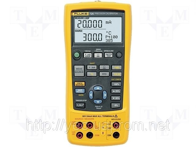 Fluke 726 многофункциональный калибратор процессов Fluke 726 многофункциональный калибратор процессов