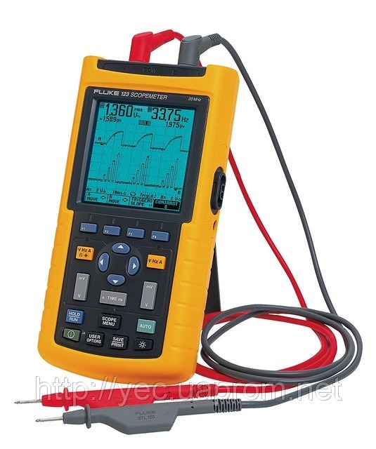 Промышленный осциллограф Fluke 123/3 20MHZ Промышленный осциллограф Fluke 123/3 20MHZ