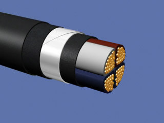Кабель силовой медный  ВБбШв